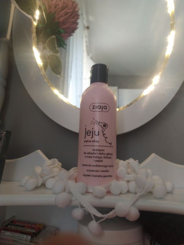Ziaja Jeju, Piękne włosy, Dwufazowa odżywka do włosów z nutą mango,kokosa i papai