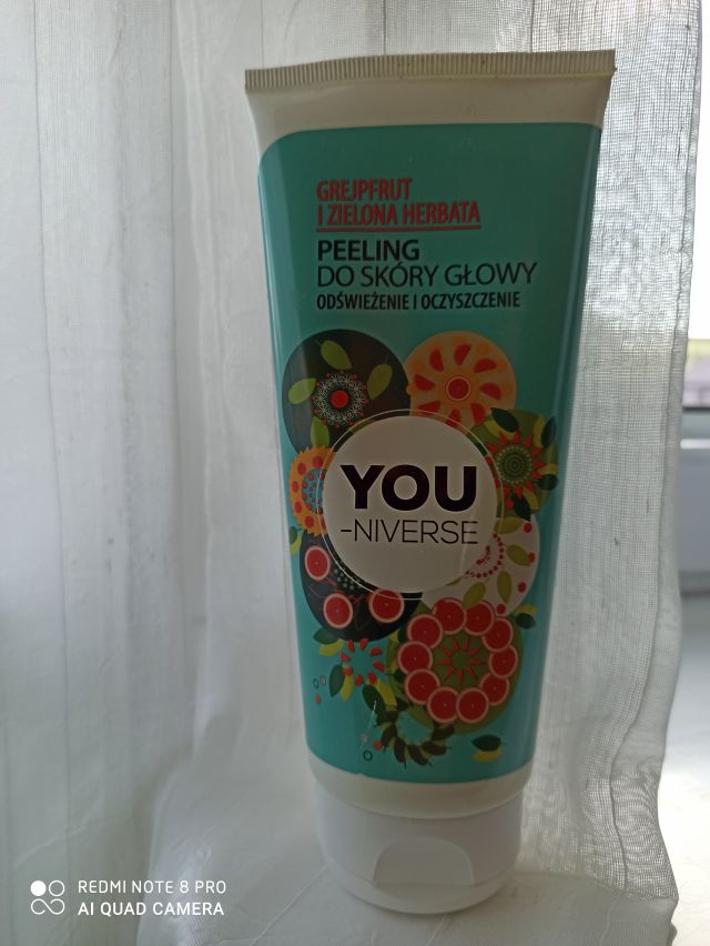 You-Niverse Peeling do skóry głowy, Grejpfrut i zielona herbata