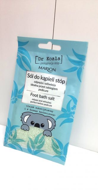 Marion Dr Koala, Sól do kąpieli stóp, Olejek eukaliptusowy i z drzewa herbacianego