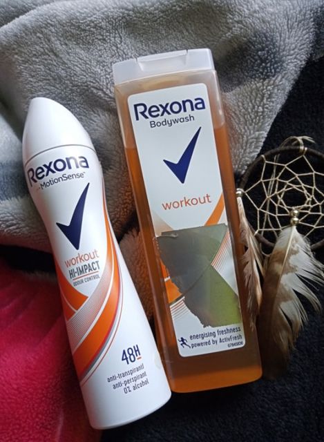 Rexona workout żel i antyperspirant 