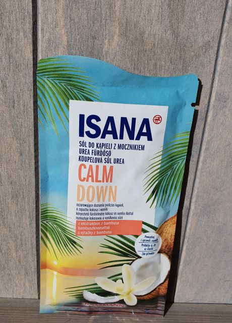 Isana Sól do kąpieli, Calm Down, Kokos i wanilia, Z mocznikiem