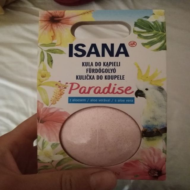 Isana Kula do kąpieli, Paradise, Z aloesem