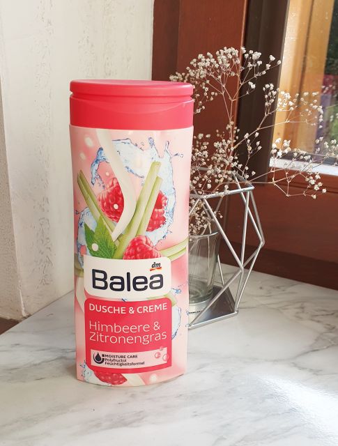 Balea Żel pod prysznic, Malina i trawa cytrynowa