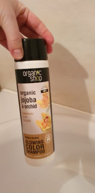 Organic Shop Szampon do włosów, Złota Orchidea, Jojoba & Orchid