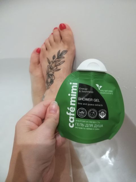 Café MIMI Żel pod prysznic, Lime & Guava Extracts