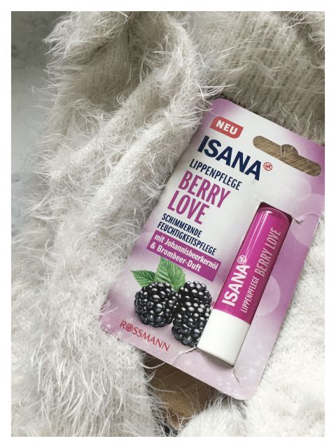 Isana Pomadka ochronna do ust, Berry Love
