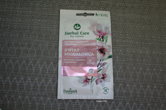 Farmona Herbal Care, Peeling do twarzy i ust, Drobnoziarnisty, Kwiat migdałowca