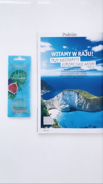 Bielenda Exotic Paradise, Peelingujący żel do kąpieli i pod prysznic, Figa