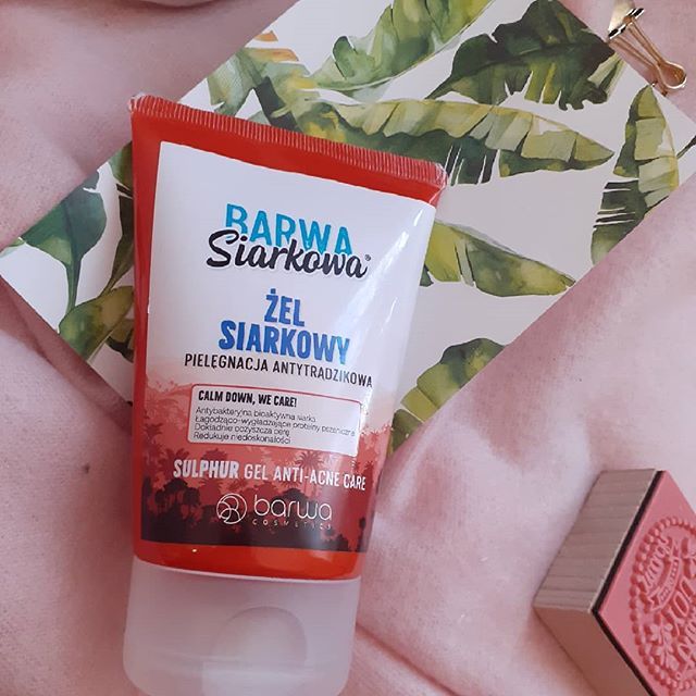 Barwa Siarkowa, Żel do mycia twarzy, Siarkowy, Antytrądzikowy