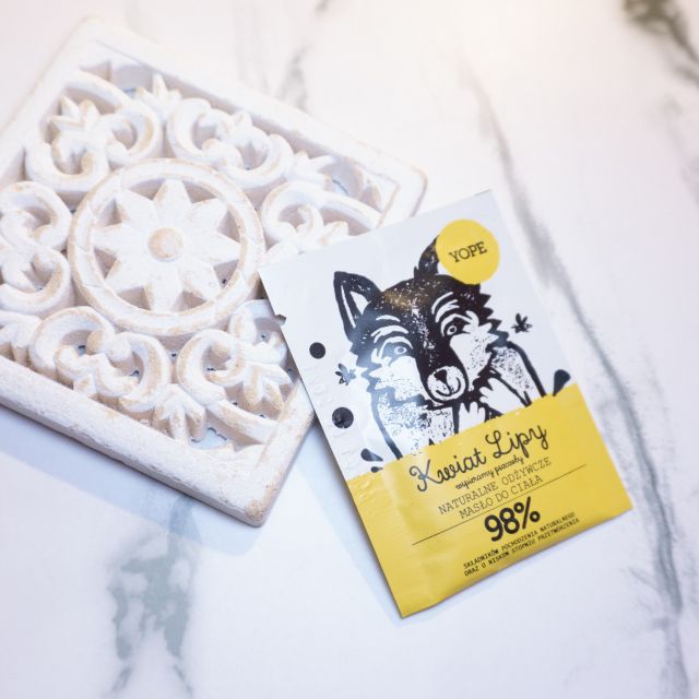 YOPE Masło do ciała, Naturalne, Odżywcze, Kwiat lipy