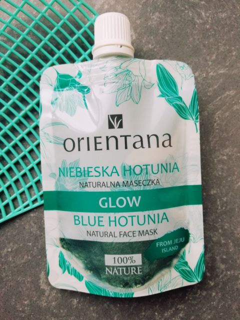Orientana naturalna maseczka niebieska Hotunia