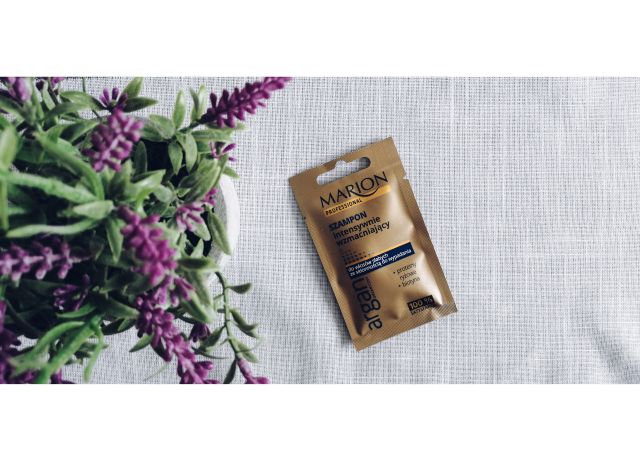 Marion Professional, Szampon do włosów, Intensywnie wzmacniający, Do włosów słabych ze skłonnością do wypadania