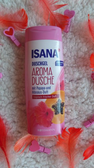Isana Żel pod prysznic, Aroma Dusche, Papaja i Hibiskus 