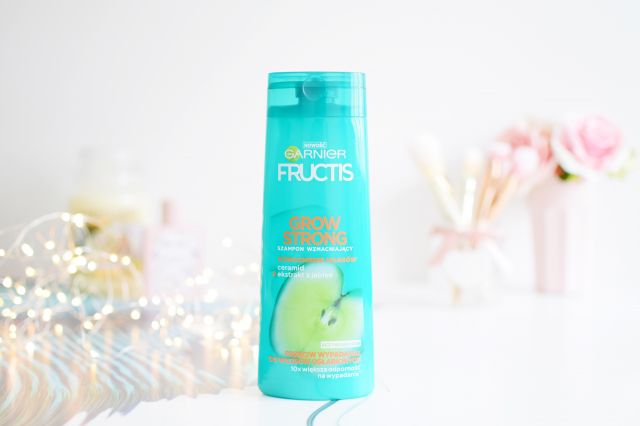 Garnier Fructis, Grow Strong, Szampon do włosów, Wzmacniający, Do włosów osłabionych