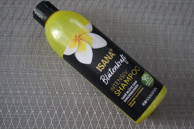 Isana Szampon do włosów, Blütenkraft, Pielęgnujący, Z wyciągiem kwiatu tiare oraz olejem kokosowym
