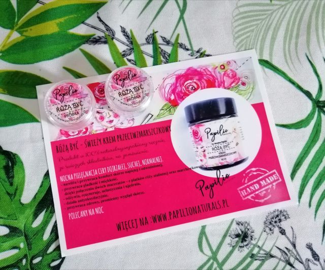 Papilio Naturals Krem do twarzy, Różą być, Cera dojrzała, sucha i normalna