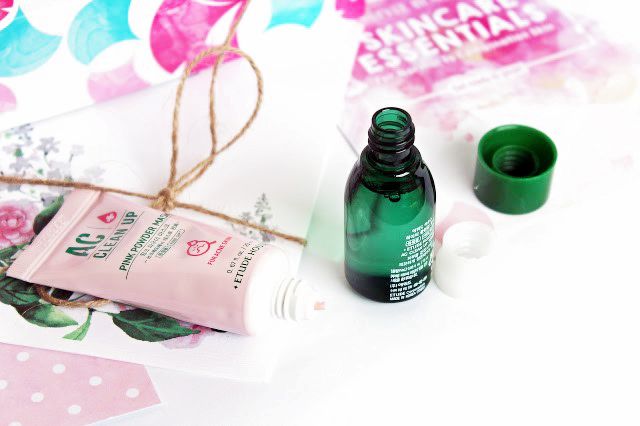 Etude House AC Clean Up, Maseczka do twarzy, Pink Powder Mask, Acne Skin