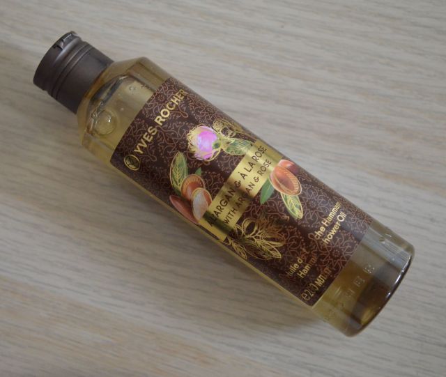 Yves Rocher Olejek pod prysznic, Orientalny, Olejek arganowy i róża 
