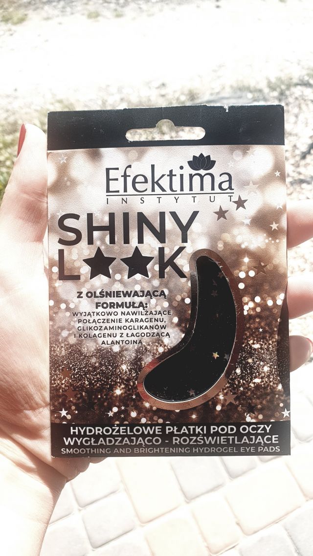 Efektima Shiny Look, Hydrożelowe płatki pod oczy, Wygładzająco-rozświetlające