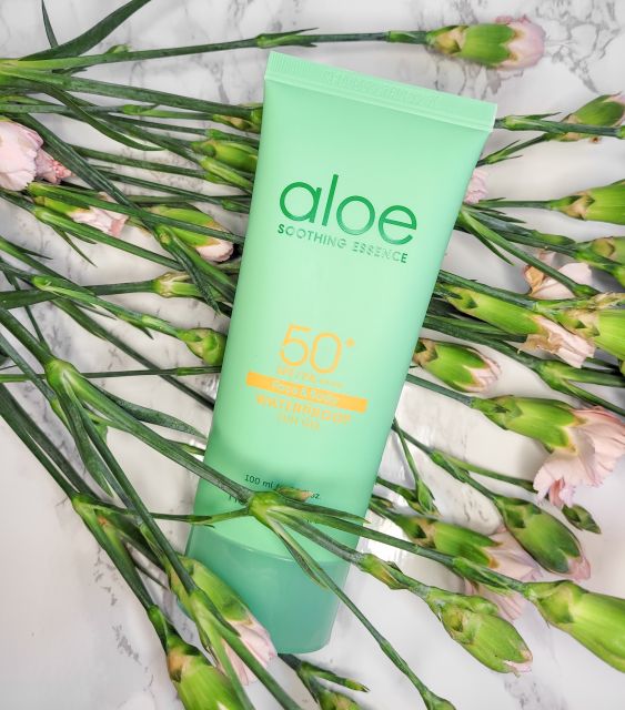 Holika Holika Aloe Waterproof Sun Gel SPF50+/PA++++, Face&Body
