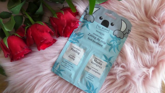 Marion Dr Koala, Zabieg do stóp, Zmiękczający, Peeling, Maska kompres, Skarpetki