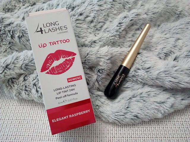 Long4Lashes Lip Tattoo, Żel do ust, Peel-Off, Elegant Raspberry