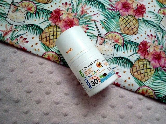 Kolastyna Roll-on na słońce, Ochronny, Dla dzieci, Twarz i ciało, Wysoka ochrona, SPF 30