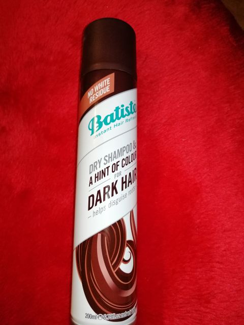 Batiste Suchy szampon do włosów, Dry Shampoo & a Hint of Color, Dark Hair