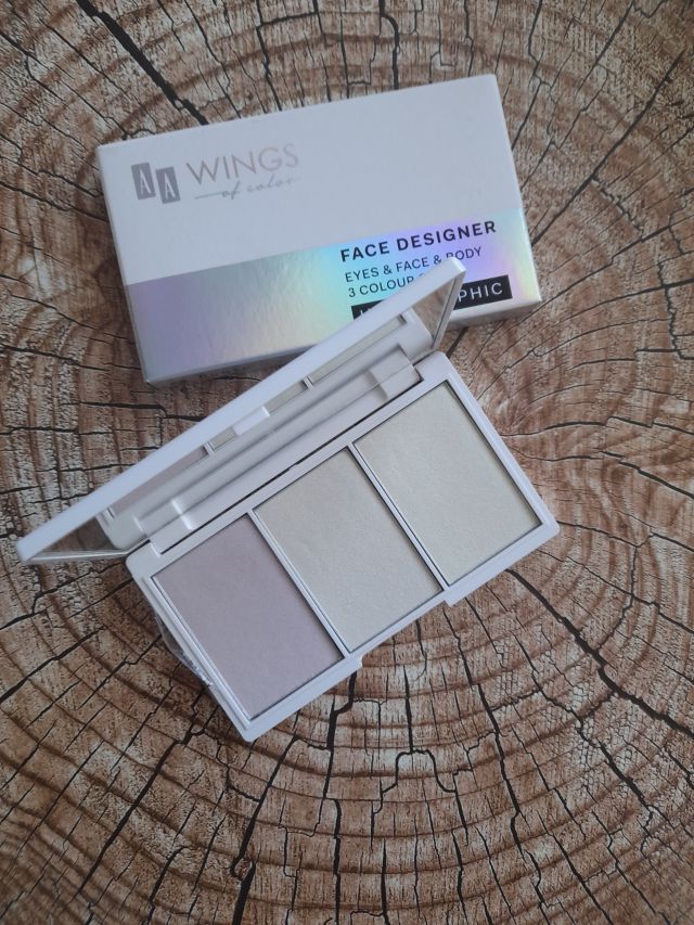 AA Wings of Color, Rozświetlacz do twarzy i ciała, Holograficzny 