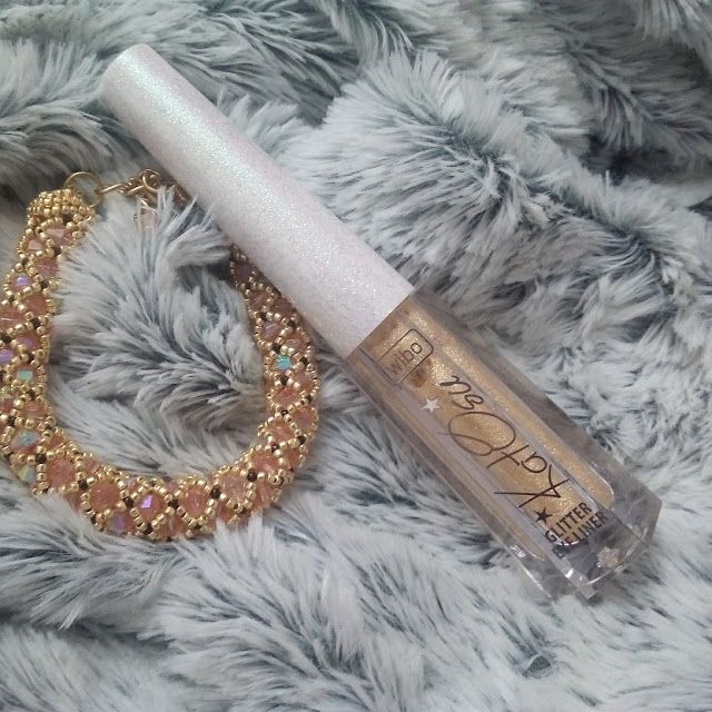 Wibo Wibo x KatOsu, Luna Glitter Eyeliner, Eyeliner, Brokatowy