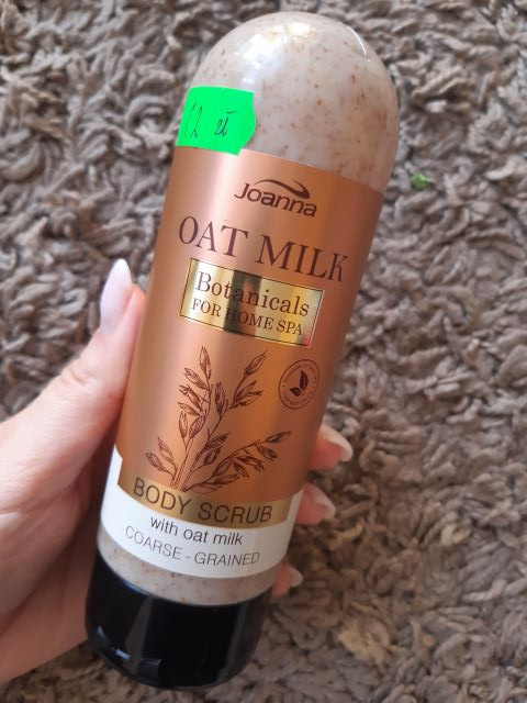 Joanna Botanicals for Home Spa, Peeling do ciała, Oat Milk