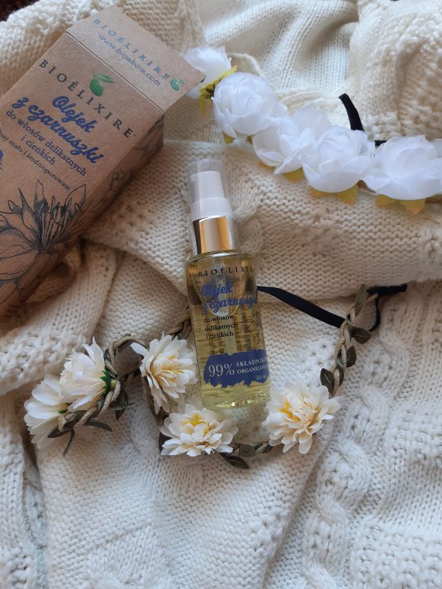 Bioélixire Olejek do włosów, Olejek z czarnuszki, Black Seed Oil