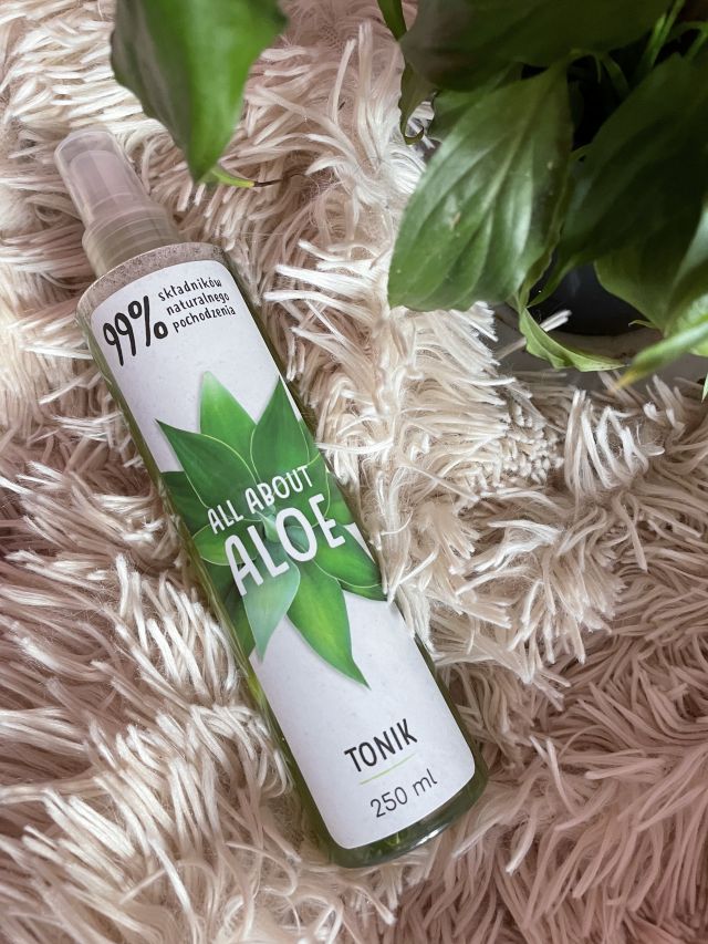 All About Aloe Tonik do twarzy, Aloes