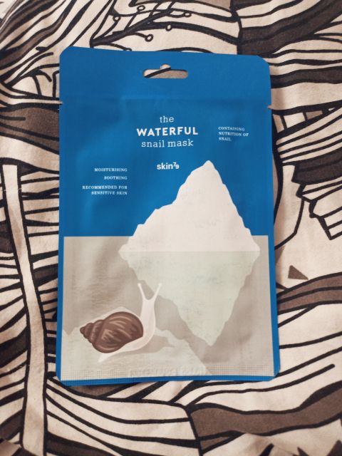 SKIN 79 Maska do twarzy w płacie, The Waterful Snail Mask