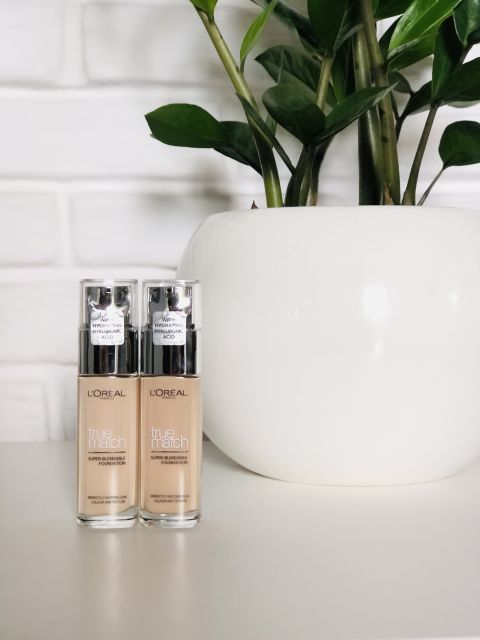 podkłady loreal true match