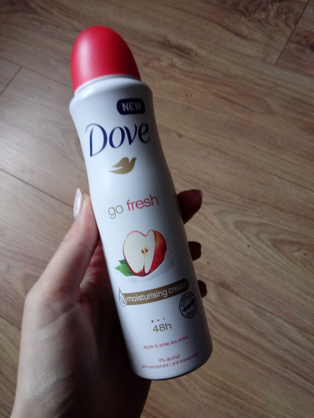 Dove Antyperspirant, Go fresh, Jabłko i biała herbata