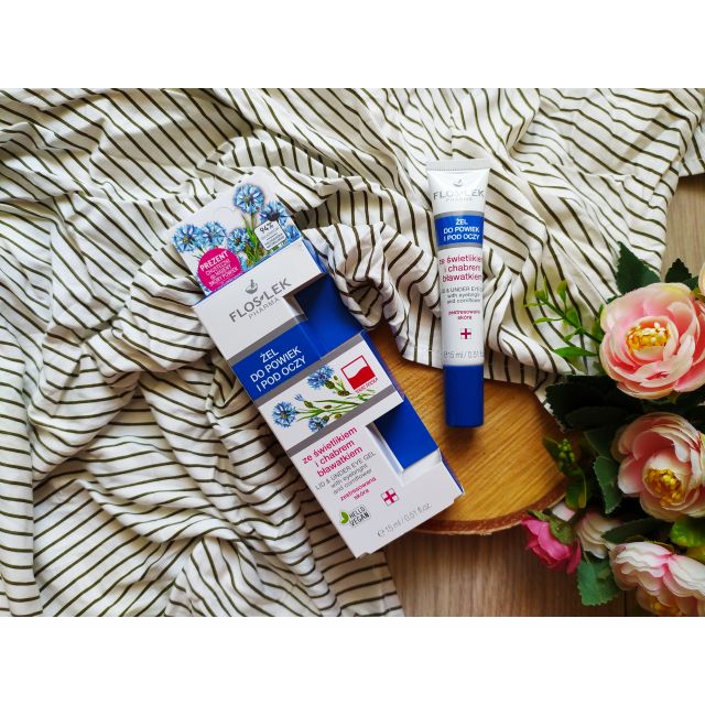 Floslek chaber blawatek żel pod oczy