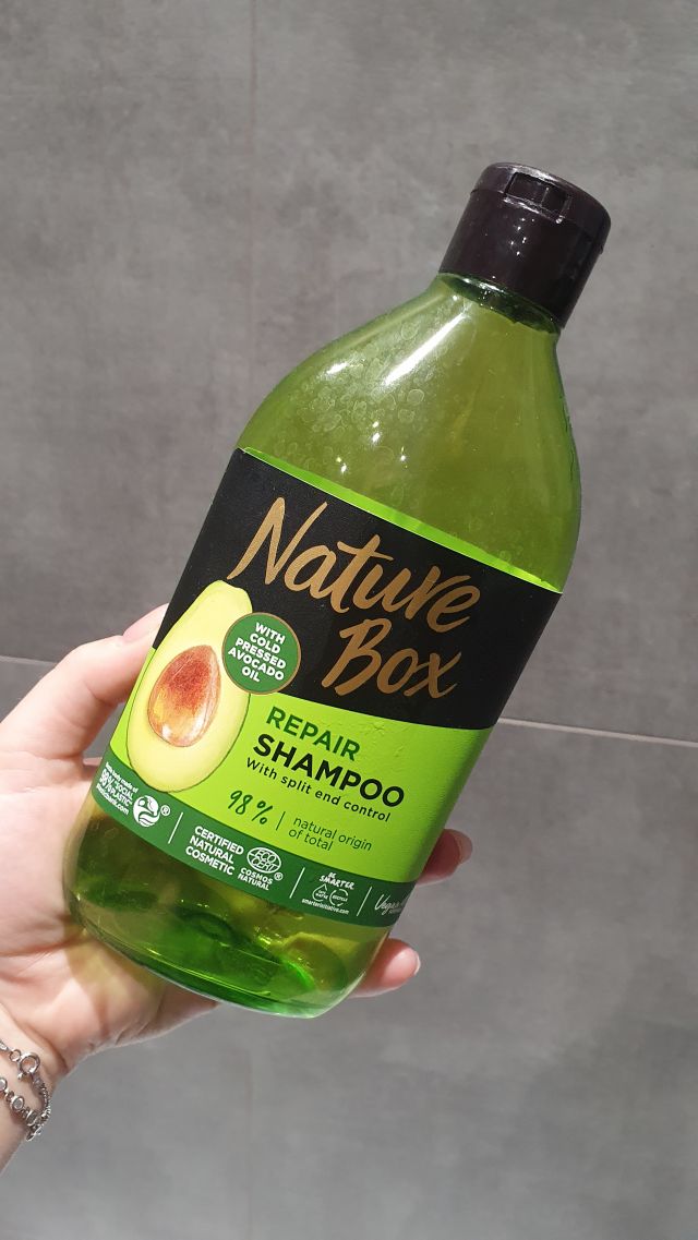 Nature Box Szampon do włosów, Olej awokado