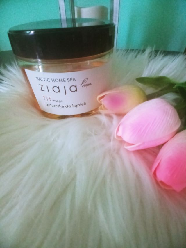 Ziaja Baltic Home Spa, Fit, Galaretka do kąpieli, Mango
