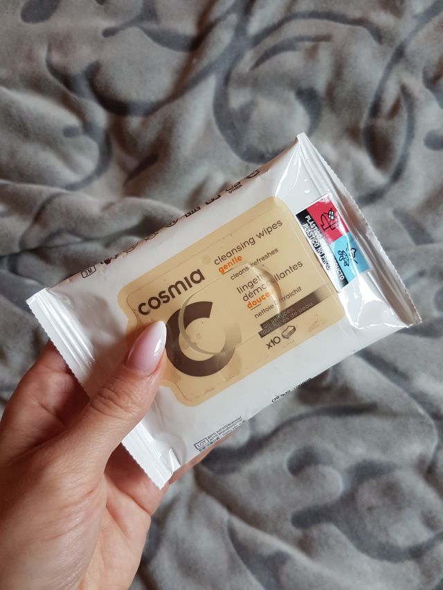 Cosmia Chusteczki do demakijażu, Gentle Cleansing Wipes, Do wszystkich typów skóry