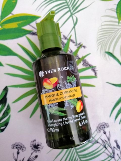 Yves Rocher Żel do mycia rąk, Mango i kolendra