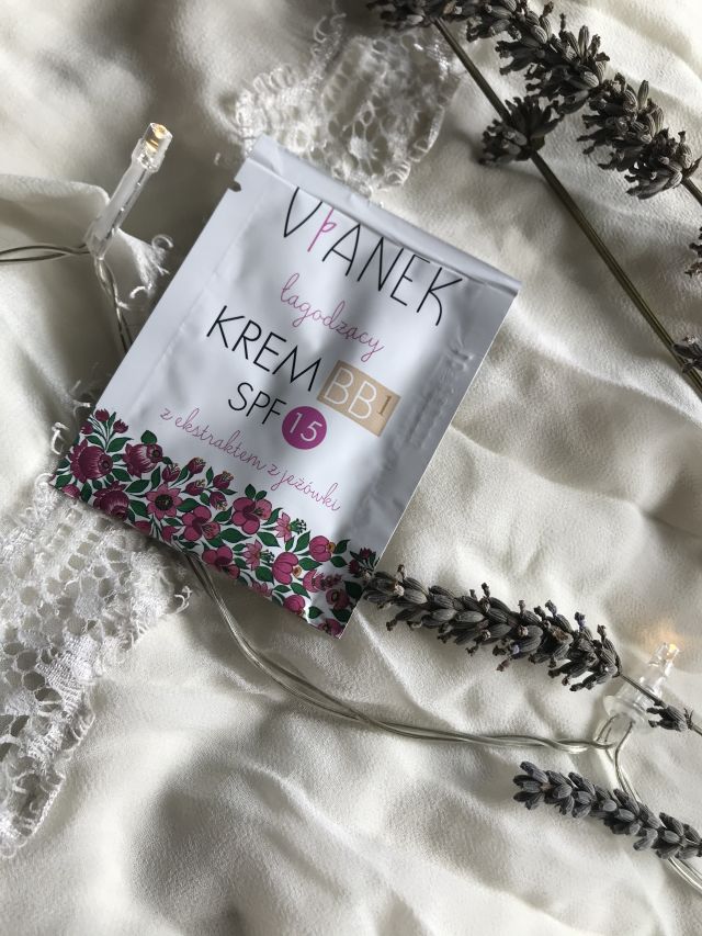 Sylveco Vianek, Krem BB 1, Seria różowa, Łagodzący, Ekstrakt z jeżówki, SPF 15