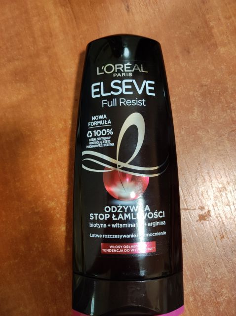 L'Oréal Elseve, Full Resist, Odżywka do włosów, Stop łamliwości, Biotyna, Witamina B5, Arginina