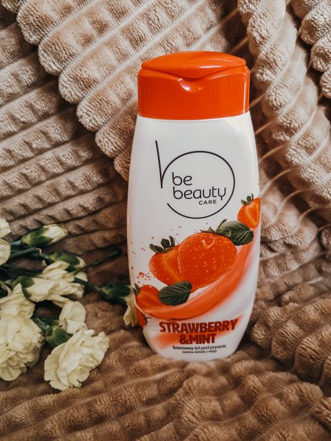 BeBeauty  Żel pod prysznic, Strawberry & Mint