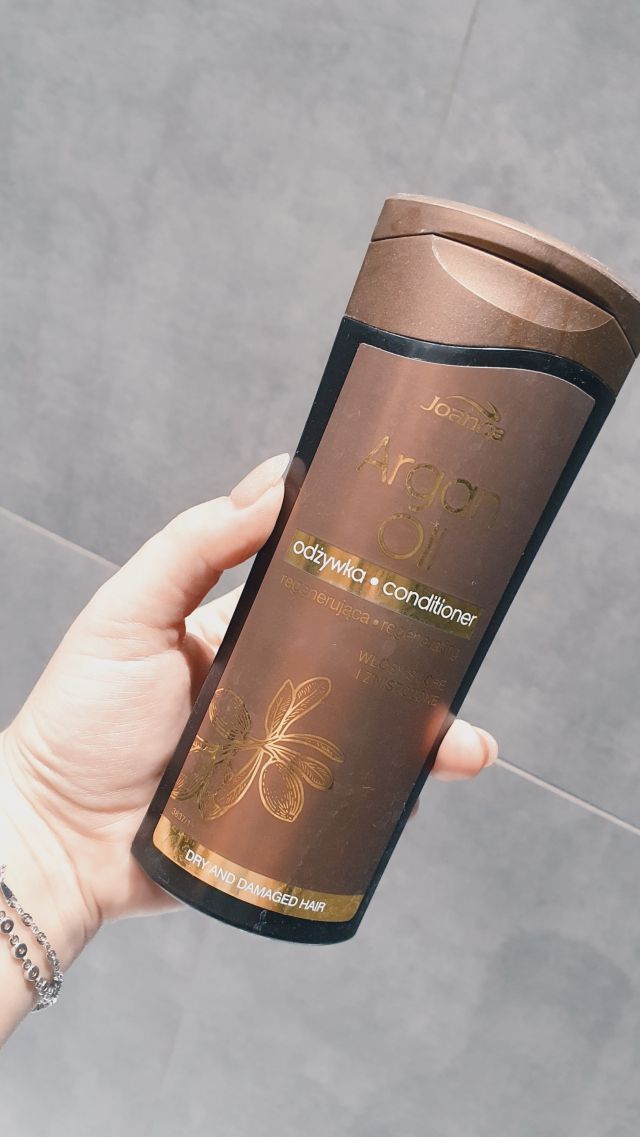 Joanna Argan Oil, Odżywka do włosów, Regenerująca, Włosy suche i zniszczone