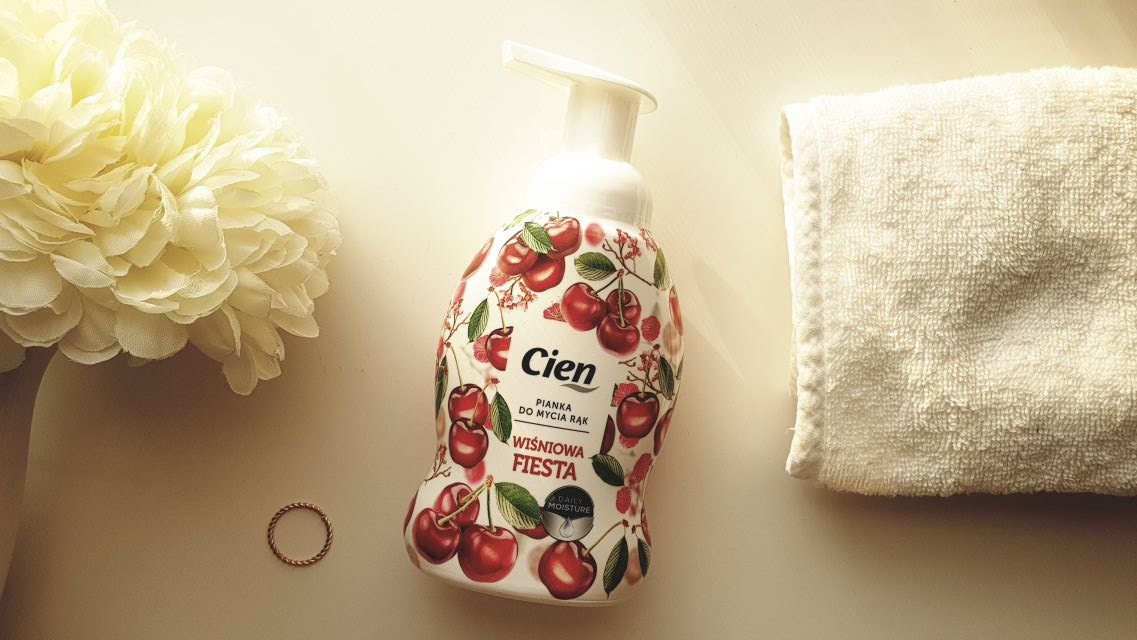 Cien Pianka do mycia rąk, Wiśniowa fiesta