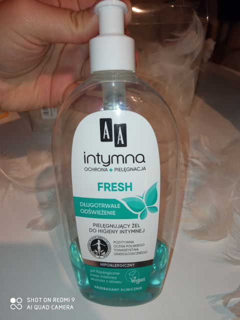 Żel do higieny intymnej odświeżający