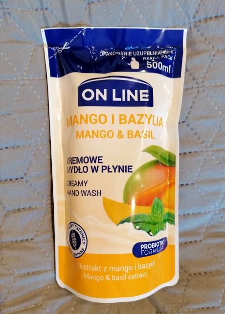 Mydło mango i bazylia
