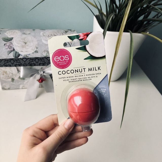 EOS Balsam do ust, Lip Balm, Coconut milk