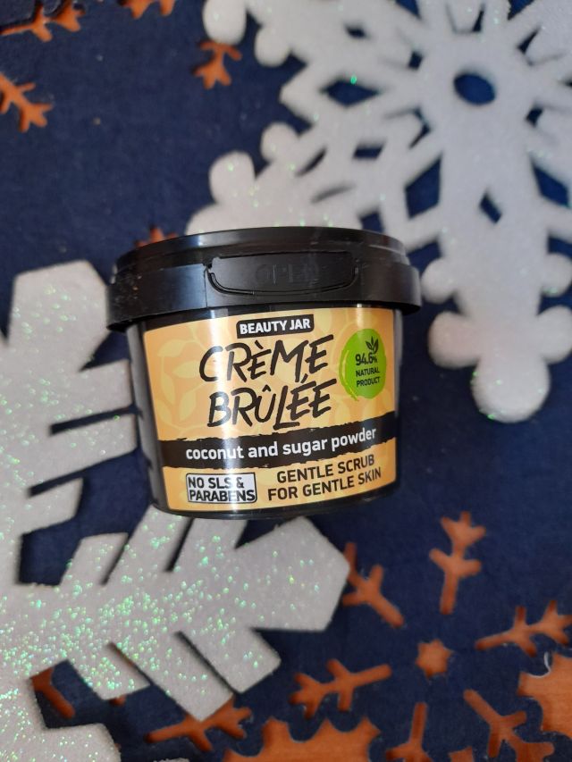 Beauty Jar Scrub do twarzy, Creme Brulee
